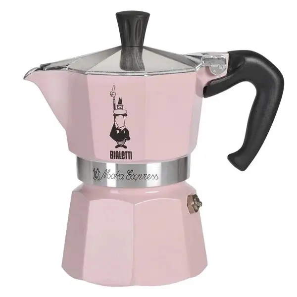 Bialetti Moka Express - Pink - 3 Cup - ALL