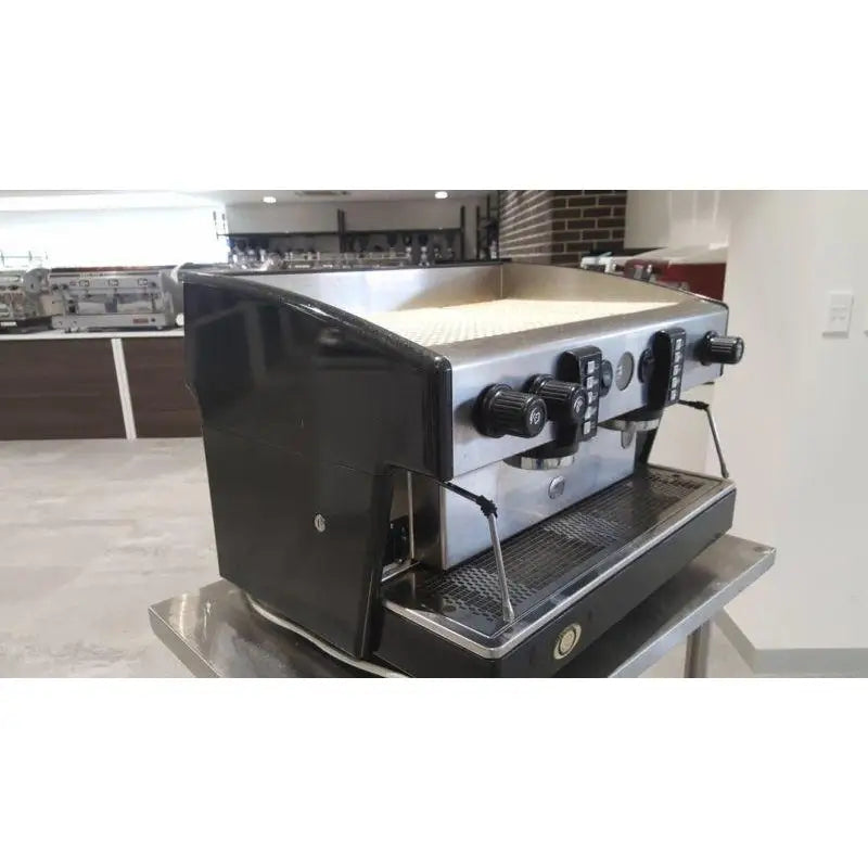 Black Cheap 2 Group Wega Atlas EVD Commercial Coffee Machine