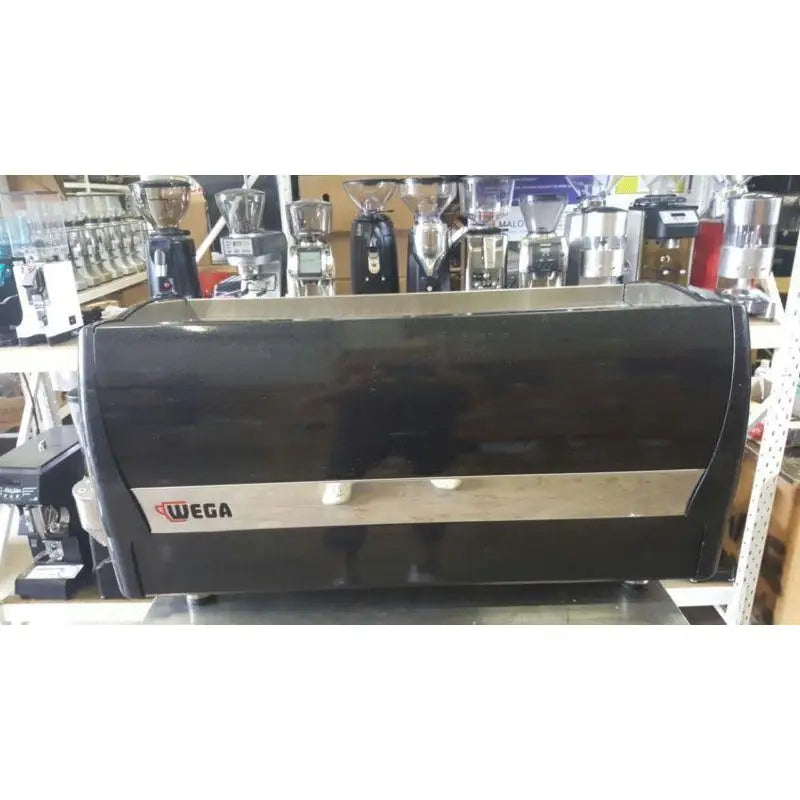 Black workhorse 3 Group Wega Polaris Commercial Coffee