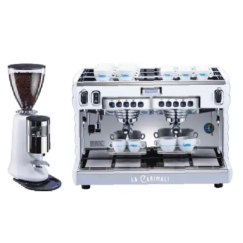 Carimali Bubble With X011 Grinder - White Bubble With White