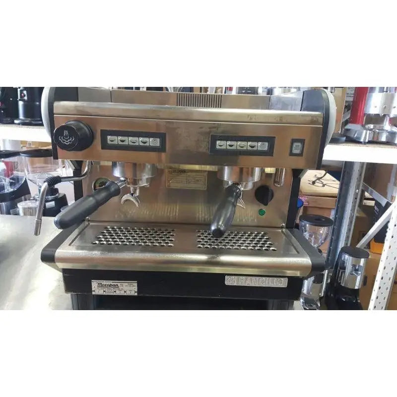 Cheap 2 Group Semi Compact Rancilio Commercial Coffee