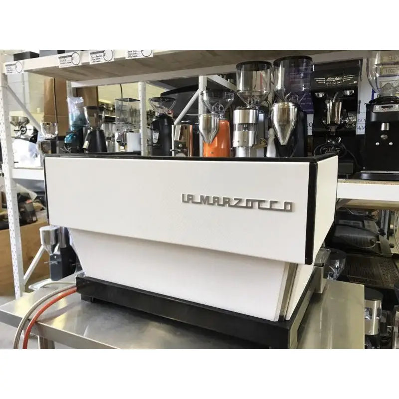 Cheap 2 Group White La Marzocco Linea AV Commercial Coffee