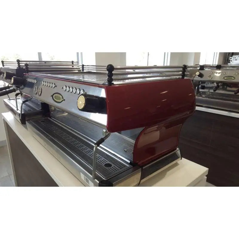 Cheap Red 3 Group La Marzocco FB80 Commercial Coffee Machine