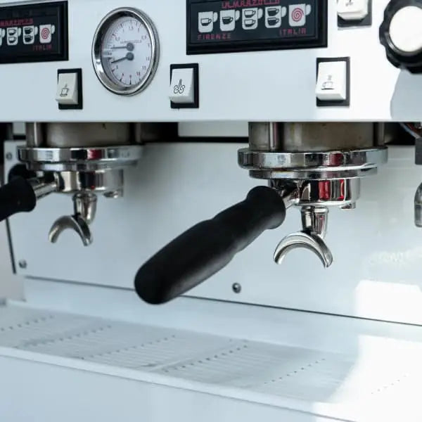 Clean 2 Group Lm Linea Custom Full White Commercial Coffee