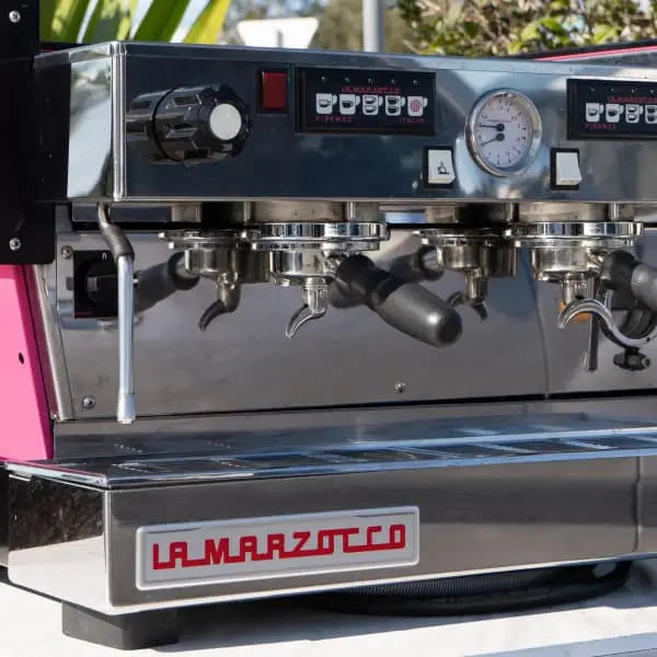 Clean 2 Group Pink La Marzocco Linea Commercial Coffee