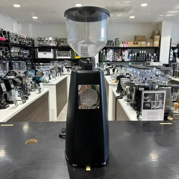 Clean Mazzer Robur Electronic With Custom Scale Holder