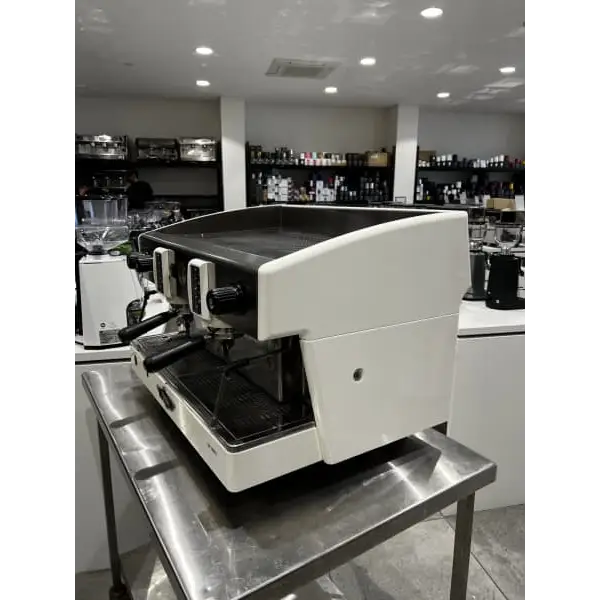 Clean Wega 15 Amp White Atlas Commercial Coffee Machine