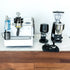 CUSTOM GLOSS WHITE LA MARZOCCO GS3 MP + PUQ PRESS MINI +