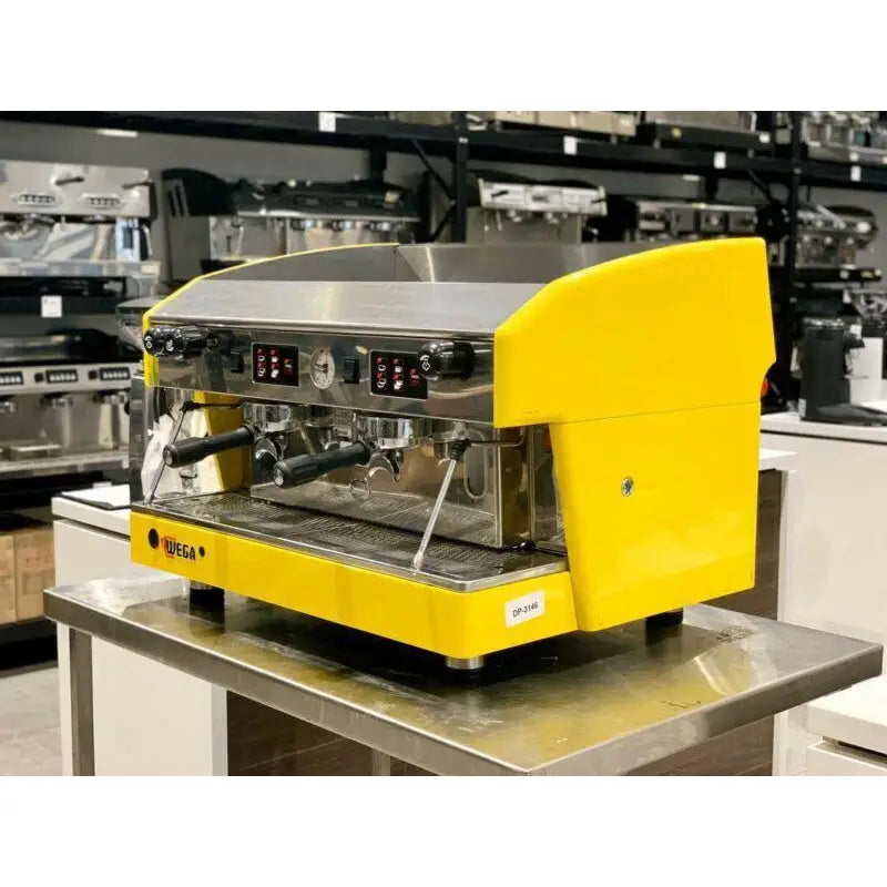 Custom Used Wega 2 Group Atlas Commercial Coffee Machine -