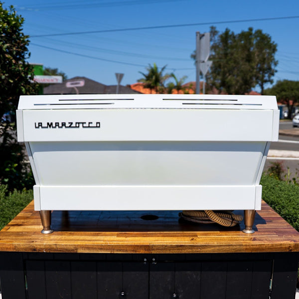 Late Model Pre-Loved 3 Group La Marzocco PB – Tall Cup | Gloss White