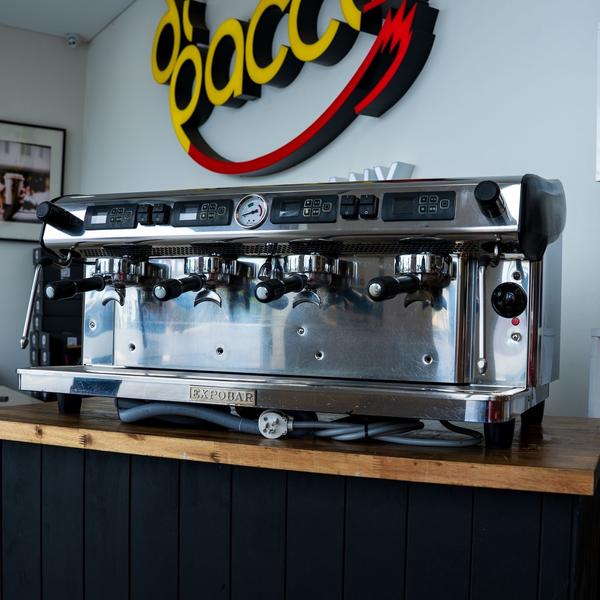Expobar Megacreme 4 Group Commercial Espresso Machine Shot Timer