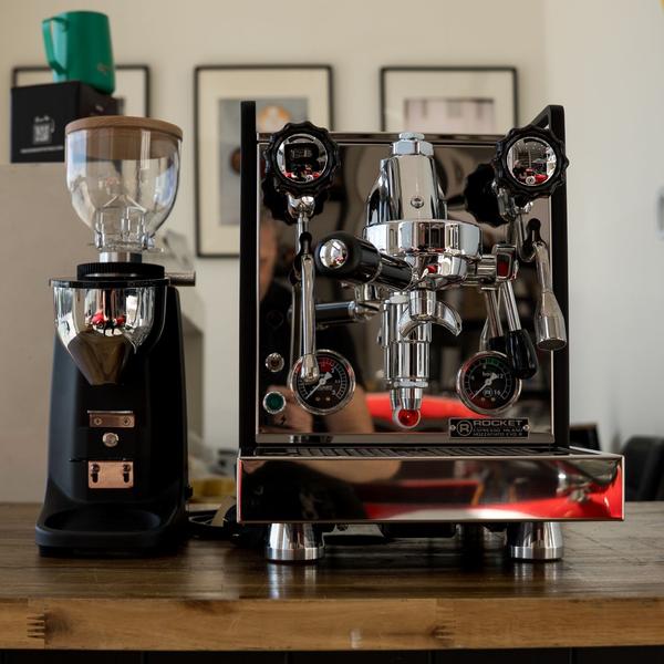 Brand New Rocket Mozzafiato Black + Piccola Package