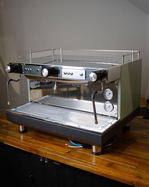 ECM HX-2 PID Compact Commercial Espresso Machine Cement Grey