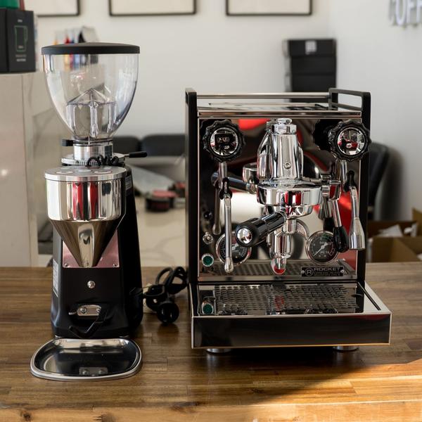 Brand New Rocket Mozzafiato + Mazzer Mini E C Package