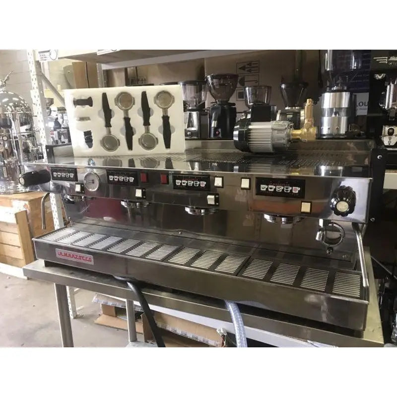 Demo 4 Group La Marzocco Linea AV Commercial Coffee Machine