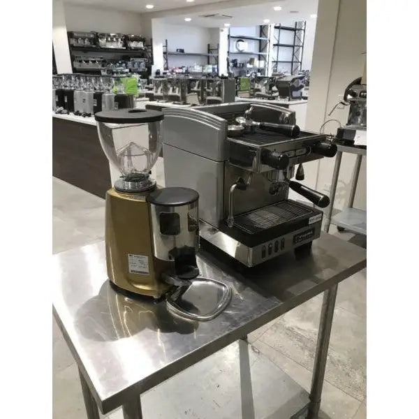 Demo Faema Coffee Machine & Mazzer Grinder Package - ALL