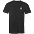 Dipacci Coffee Then Hustle - Staple Mens T-Shirt - Black /