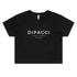 Dipacci - Women’s Crop Tee - Black / Extra Small