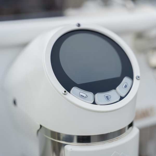 Display Demo Sanremo Cafe Racer Naked White 2 Group Coffee Machine - Australia - Di Pacci
