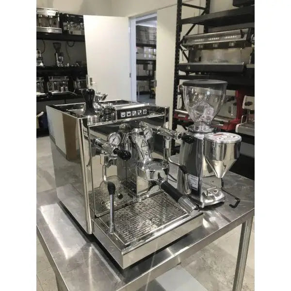 ECM Elektronika & Mazzer Mini Electronic Coffee Machine &