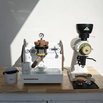 Ex-demo custom GS3 espresso machine with Mahlkonig EK43 S grinder