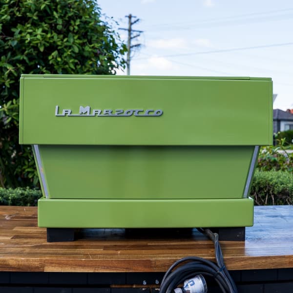 Used La Marzocco Linea Classic Green 2 Group Coffee Machine