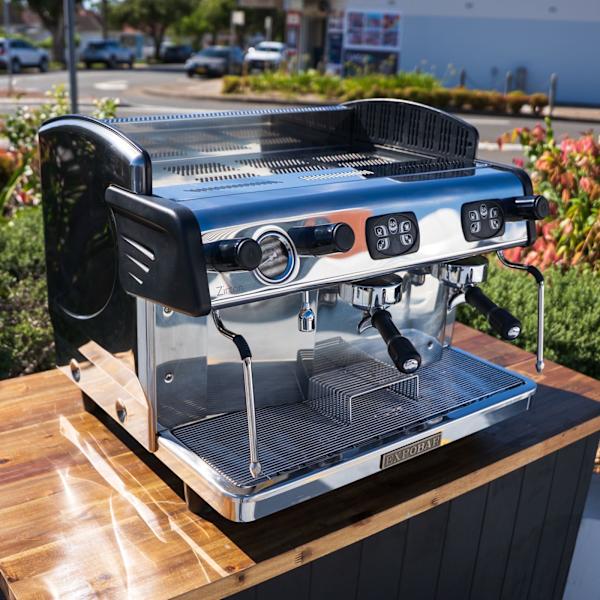 Pre-Loved Expobar Zircon 2 Group Coffee Machine – Tall Cup | 15 Amp