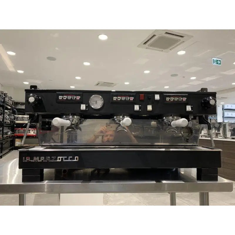 Fully Custom 3 Group La Marzocco Linea AV Commercial Coffee