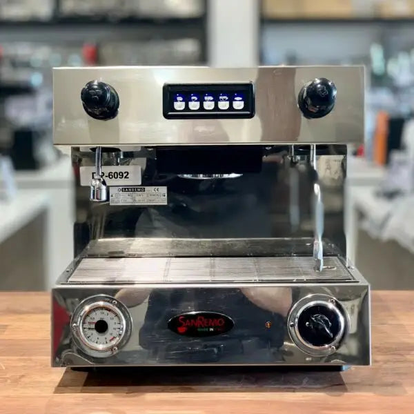 Fully Serviced One Group Commercial Sanremo Coffee Machine