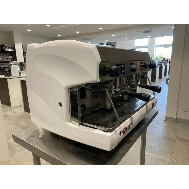 Great Looking Wega Polaris Two Group Commercial Coffee