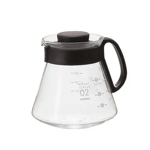 Hario Hario V60 Glass Server 600ml - Black - ALL