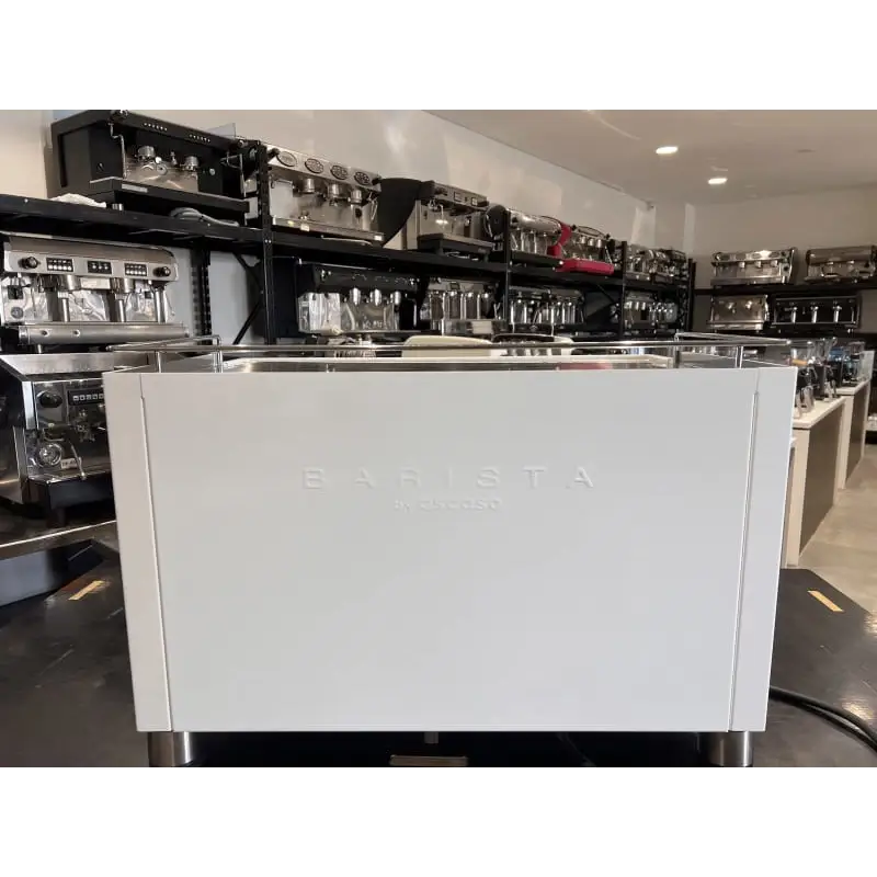 Immaculate 2 Group Ascaso Barista White Commercial Coffee