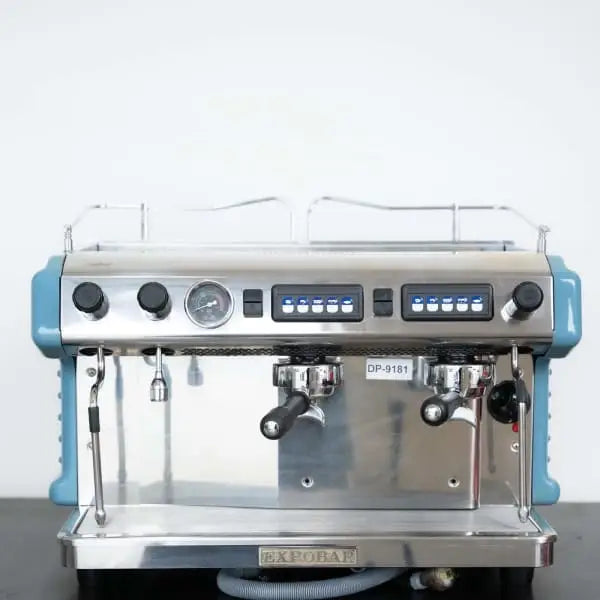 Immaculate Pre Owned 2 Group Expobar Rugerro High Cup Coffee