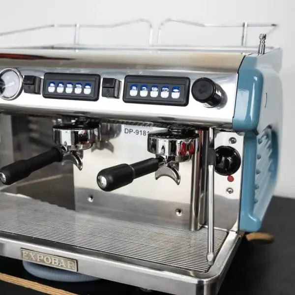 Immaculate Pre Owned 2 Group Expobar Rugerro High Cup Coffee