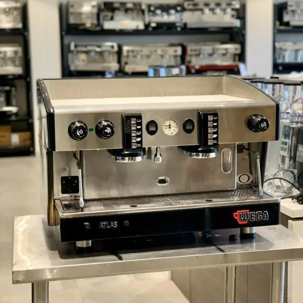 Immaculate Wega Atlas EVD 2 Group Commercial Coffee Machine