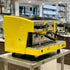 Immaculate Yellow 2 Group Wega Atlas Commercial Coffee