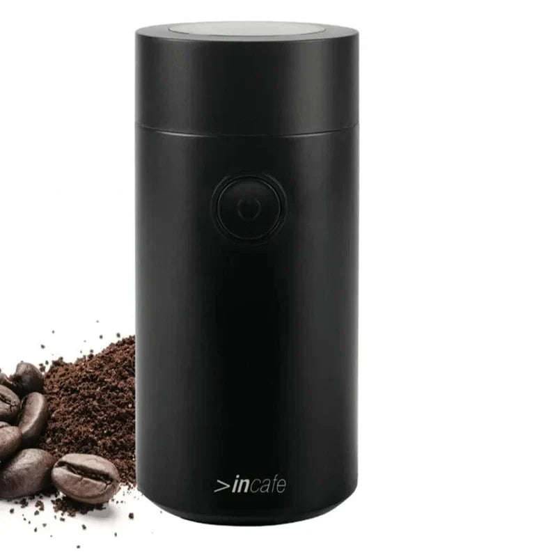 Incafe Electric Coffee Grinder Black Matt