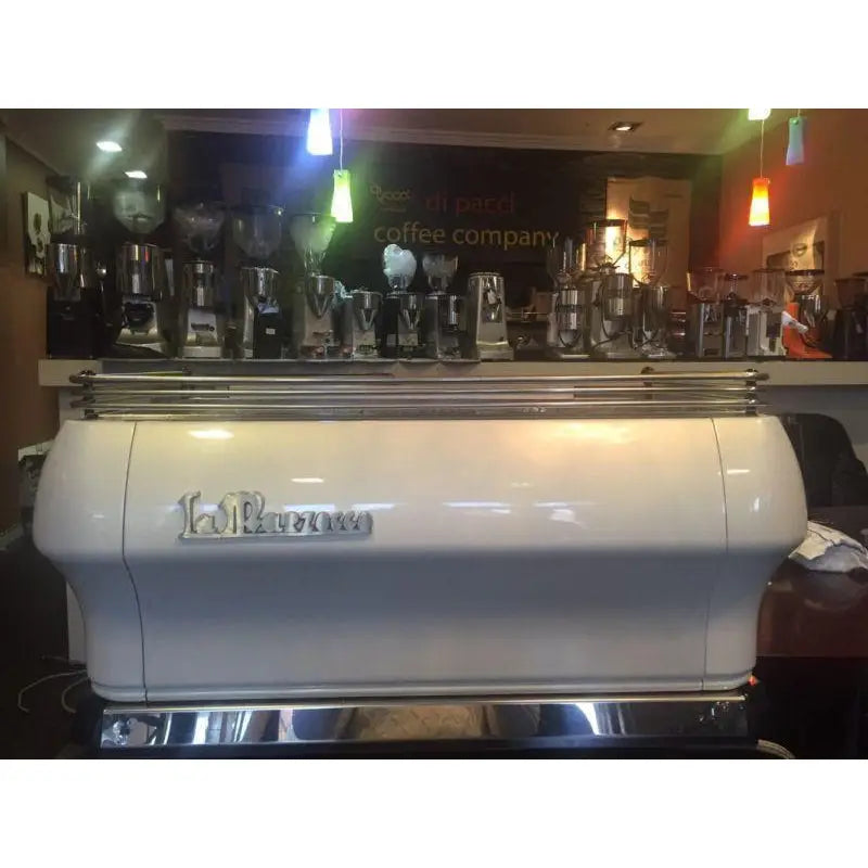 La Marzocco Used 3 Group La Marzocco FB80 In Pearl White