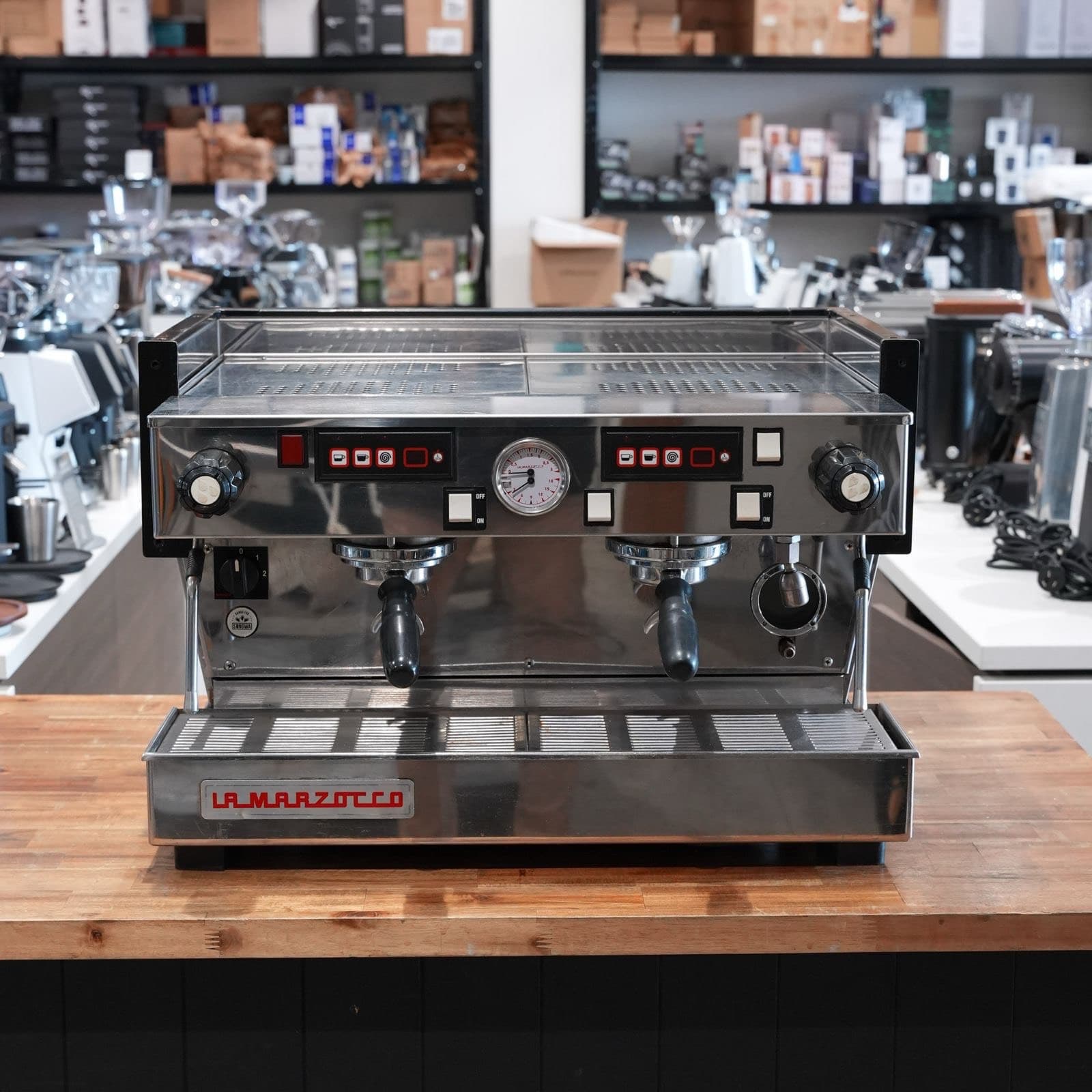 Pre-Loved La Marzocco Linea AV 2 Group Tall Cup Chronos
