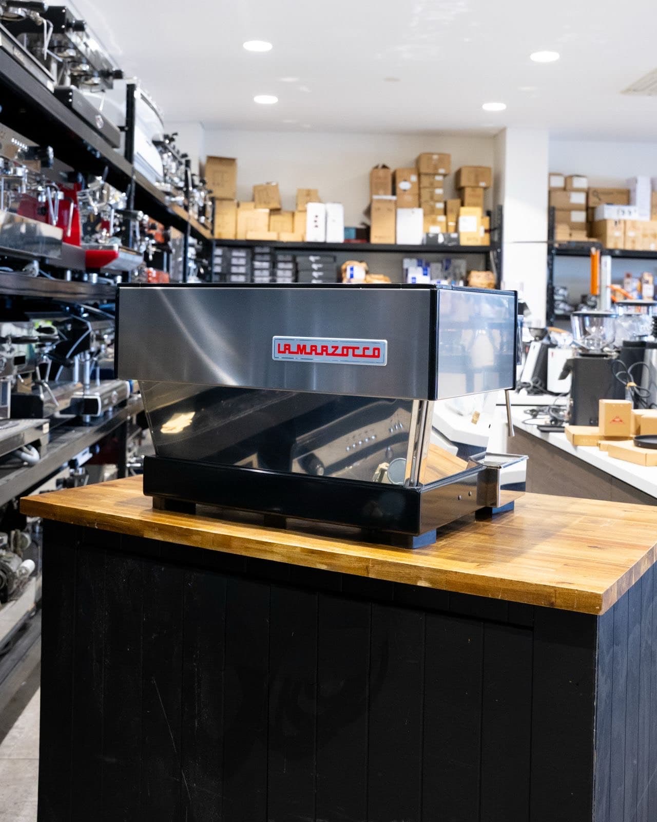 Pre-Loved La Marzocco Linea AV 2 Group Tall Cup Coffee Machine