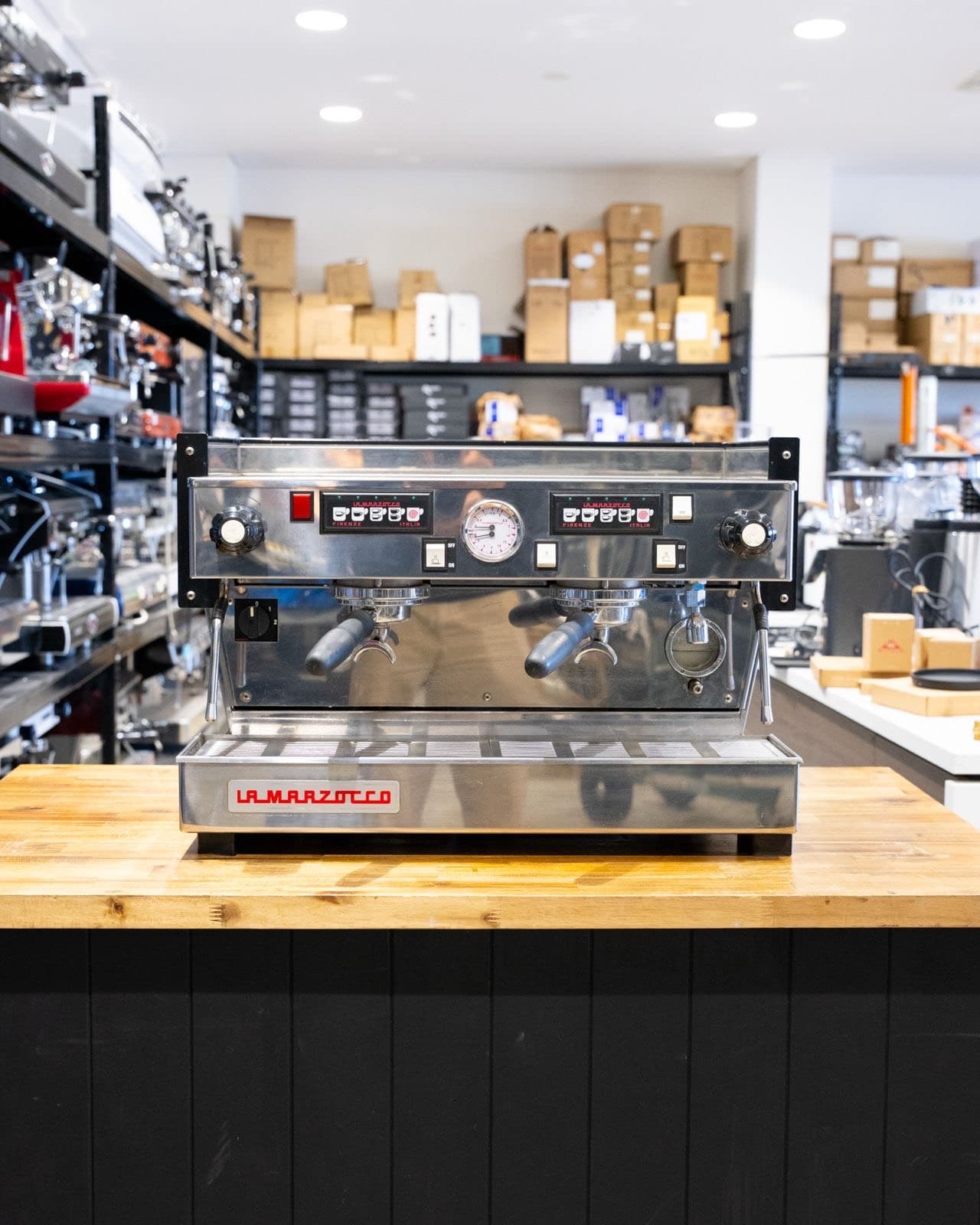 Pre-Loved La Marzocco Linea AV 2 Group Tall Cup Coffee Machine