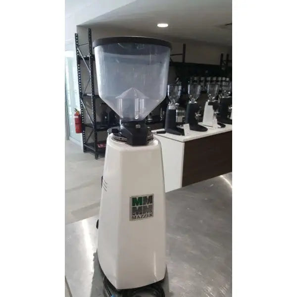 Mazzer Robur Automatic In White Commercial Coffe Espresso