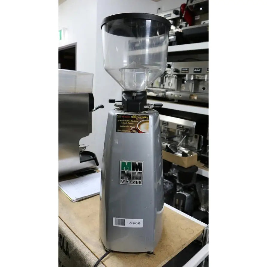 Mazzer Robur Manual 2006 Silver - ALL