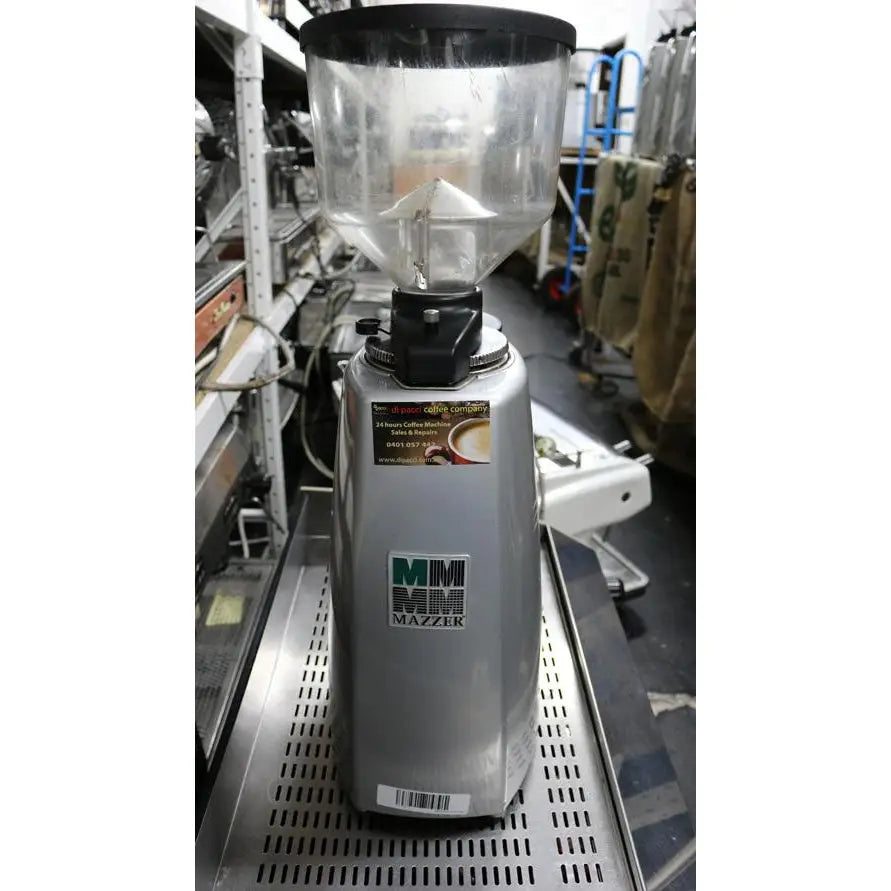 Mazzer Robur Manual 2008 Silver - ALL