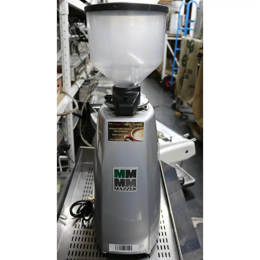 Mazzer Robur Manual 2012 Silver - ALL