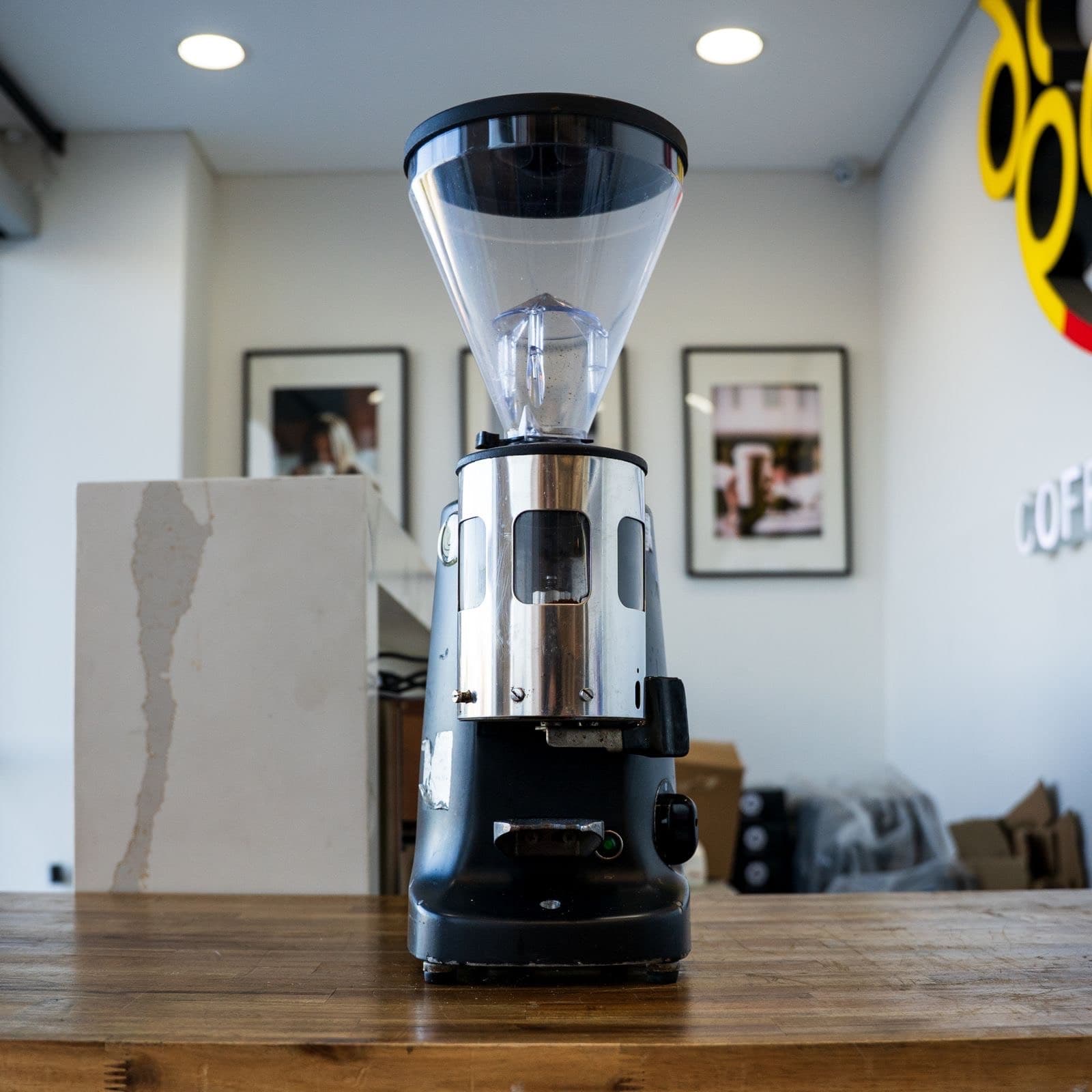 Pre-Loved Mazzer Super Jolly Automatic Doser Espresso Grinder Black