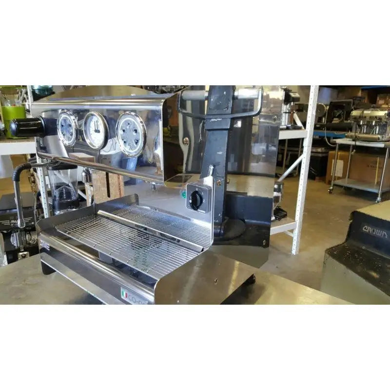 New 2 Group Compact 10 Amp Commercial Coffee Machine Built