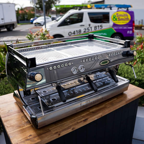 Pre loved 3 Group Chrome La Marzocco GB5 Immaculate Condition - Australia - Di Pacci