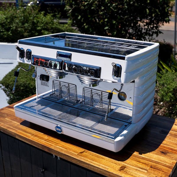 Pre Loved Carimali Bubble 2 group tall Cup 15 Amp Coffee Machine - Australia - Di Pacci