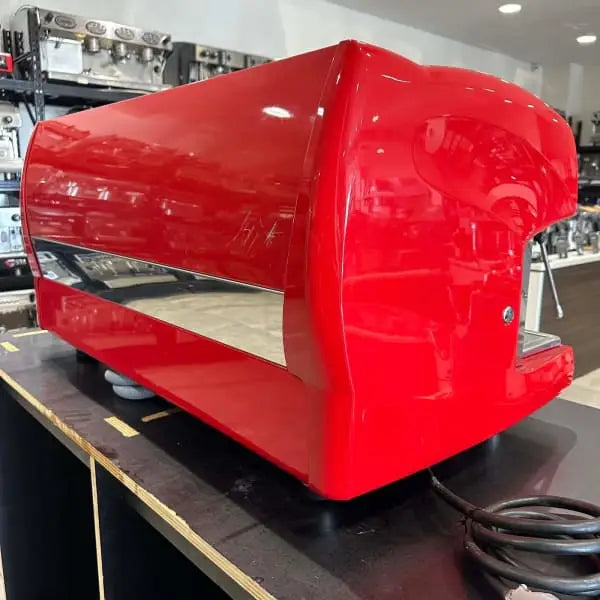 Pre Owned 3 Group Wega Polaris In Red Commercial Coffee